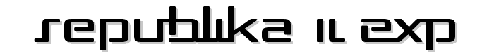 Republika II Exp font